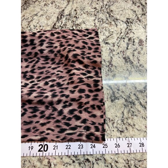 Maurices Womens Tank Top  XXL Pink Leopard Print Sleeveless Mob Wife Retro Glam - Picture 7 of 7